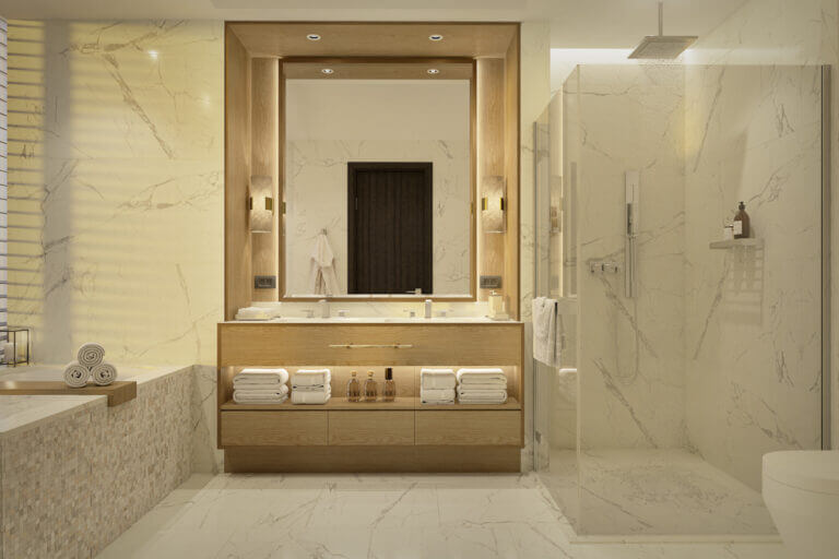 3 BR Signature Master Bathroom